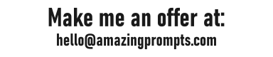 Email contact for purchasing AmazingPrompts.com domain